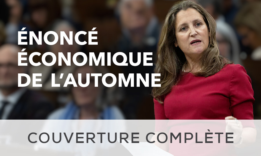 Énoncé économique de l'automne couverture complète